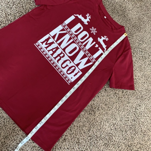 “I don’t know Margo” Christmas Tee - Picture 3 of 5